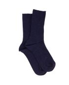 Chaussettes en Laine mélangée marine