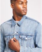 Veste en Jean The Trucker bleue