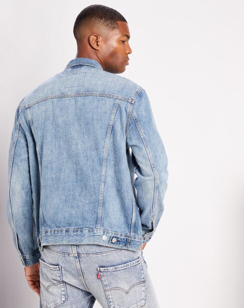 Veste en Jean The Trucker bleue