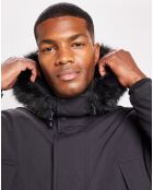 Parka mi-longue Balboa noire