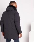 Parka mi-longue Balboa noire