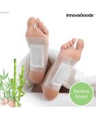 10 Patchs détoxifiants pour pieds Bamboo blancs