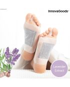 10 Patchs détoxifiants pour pieds Lavender blancs