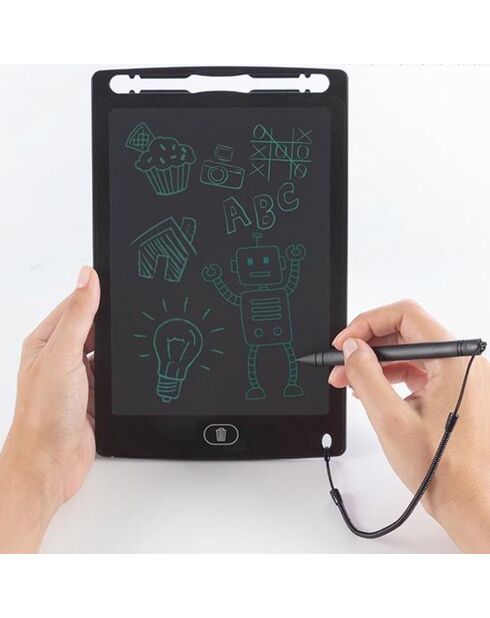 Tablette pour dessiner et écrire LCD Magic Drablet noire