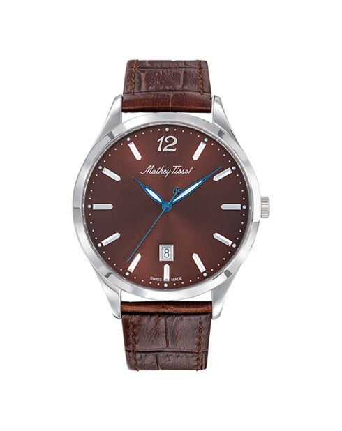 Montre Femme Quartz en Cuir Urban marron