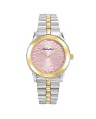 Montre Femme Quartz en Acier Artemis argenté/doré