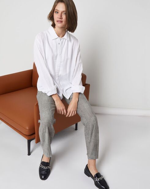 Pantalon en Laine mélangée Azrou gris