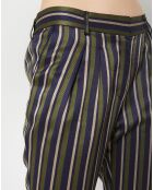 Pantalon Tartuffe vert/marine