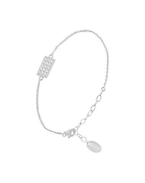 Bracelet en Argent & Oxyde de zirconium