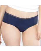 Culotte menstruel bleu marine - flux moyen à abondant