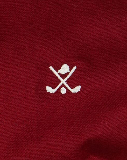 Chemise Huguette bordeaux