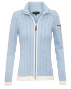 Gilet Zip Marie bleu bebe