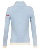 Gilet Zip Marie bleu bebe