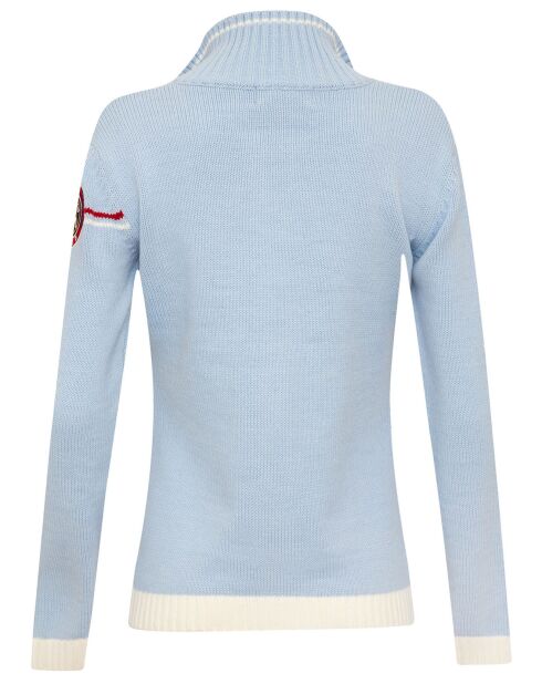 Gilet Zip Marie bleu bebe