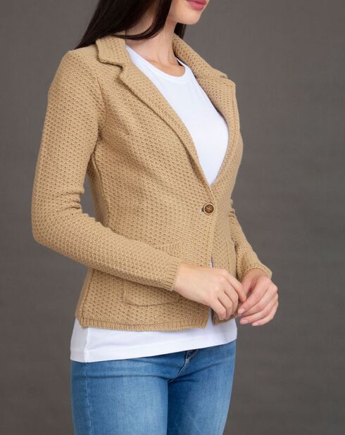 Veste Laure camel