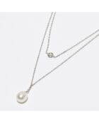 Collier Lilia Diamant 0.03 ct or blanc