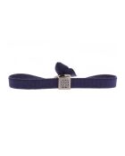 Bracelet Pavé Stretch marine