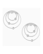 Boucles d'oreilles créoles Orbite MM palladium