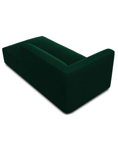 Sao Velvet Straight Sessel flaschengrün - 181x93x69 cm