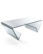 Table Basse Jones transparent - 110x55x35 cm