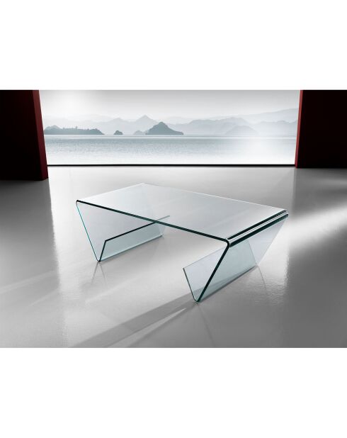 Table Basse Jones transparent - 110x55x35 cm