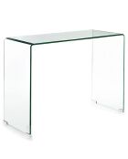 Table console Little Bridg transparent - 70x85x40 cm