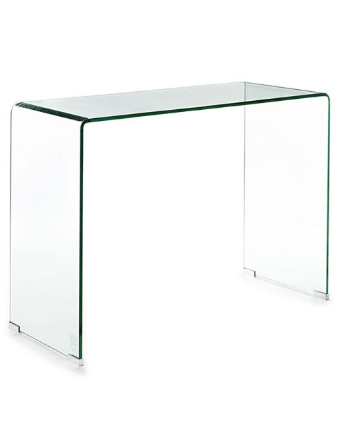Table console Little Bridg transparent - 70x85x40 cm