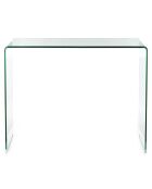 Table console Little Bridg transparent - 70x85x40 cm