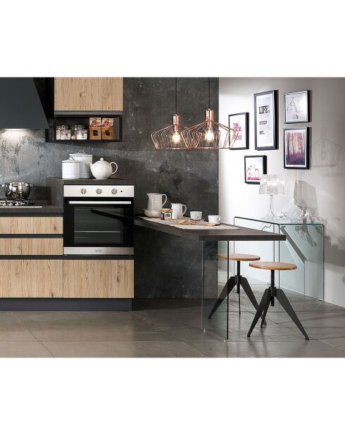 Table console Little Bridg transparent - 70x85x40 cm