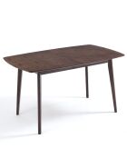 Table à rallonge Still noyer - 75x75x120/150 cm