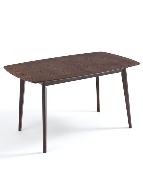 Table à rallonge Still noyer - 75x75x120/150 cm