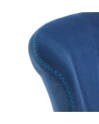 2 Chaises Noah bleu/noir - 79x6256 cm