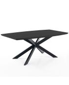 Table à rallonge Hics 4 noire - 76x90x160/210 cm