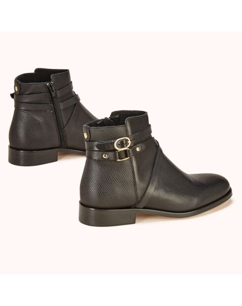 Bottines en Cuir Valera noires