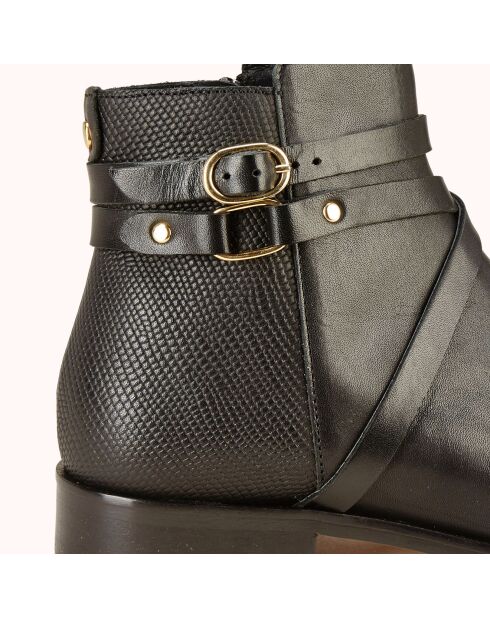 Bottines en Cuir Valera noires