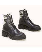 Boots en Cuir Verenice noires