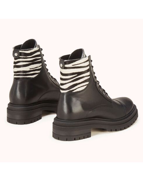 Boots en Cuir Verenice noires