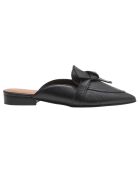 Mules en Cuir Anina noires