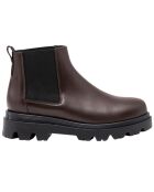 Chelsea boots en Cuir Lova marron