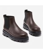 Chelsea boots en Cuir Lova marron