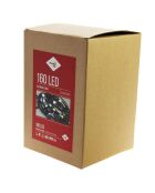 Guirlande 160 LEDs cerises avec Wifi et Bluetooth blanche - 16 m