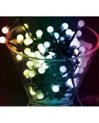 Guirlande 160 LEDs cerises avec Wifi et Bluetooth multicolore - 16 m