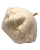 Béret en Angora Mélangé Colyne écru