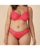 Soutien-gorge minimiseur en dentelle Olive rose