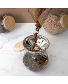 Imbuto per marmellata grigio - 14x5x14 cm