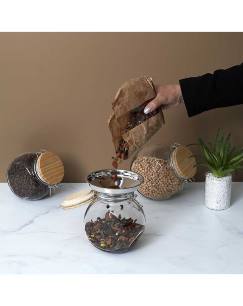 Imbuto per marmellata grigio - 14x5x14 cm