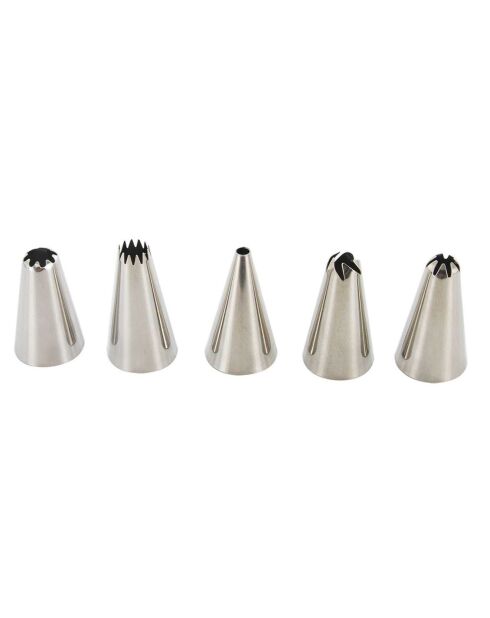 Coffret douille double blanc/fuchsia - 7 pièces
