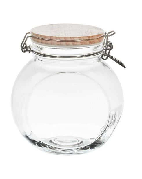 Bocal de conservation transparent - 1.3L