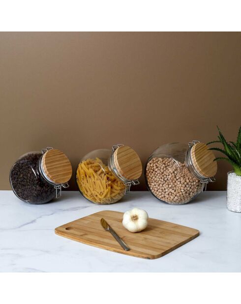 Bocal de conservation transparent - 1.3L