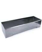 Stampo quadrato grigio per tronchi - 31x7x10 cm